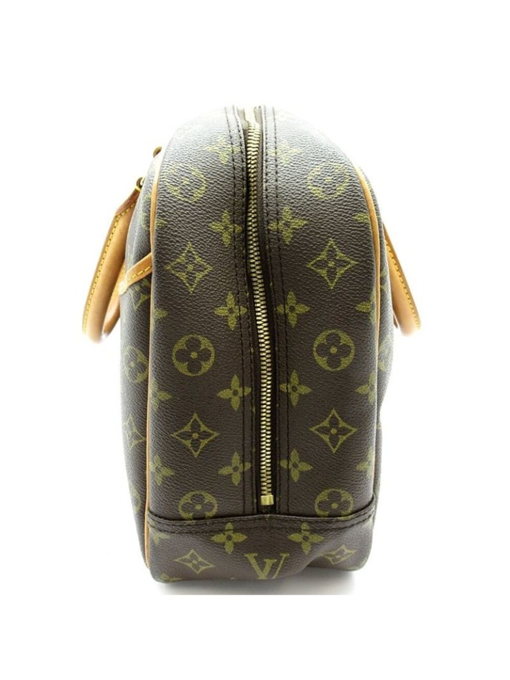 ★SOLD★ ★SOLD★ Louis Vuitton Deauville Monogram Handbag Brown - Picture 3 of 7